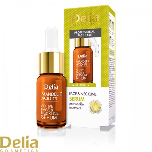 DELIA 100% - Umirujući serum za lice i vrat sa bademovom kiselinom 5% 10ml